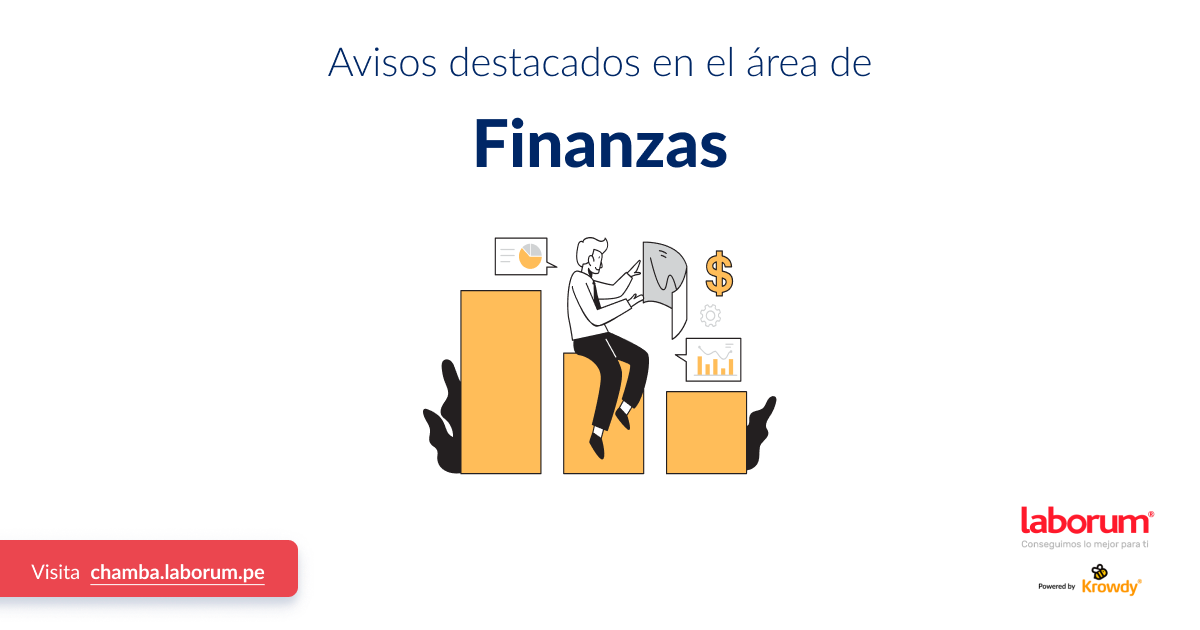 Trabajos de Finanzas | Bolsa de trabajo Laborum Perú image.